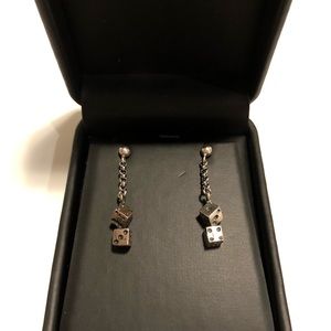 For Those Who Sin Dice Earrings